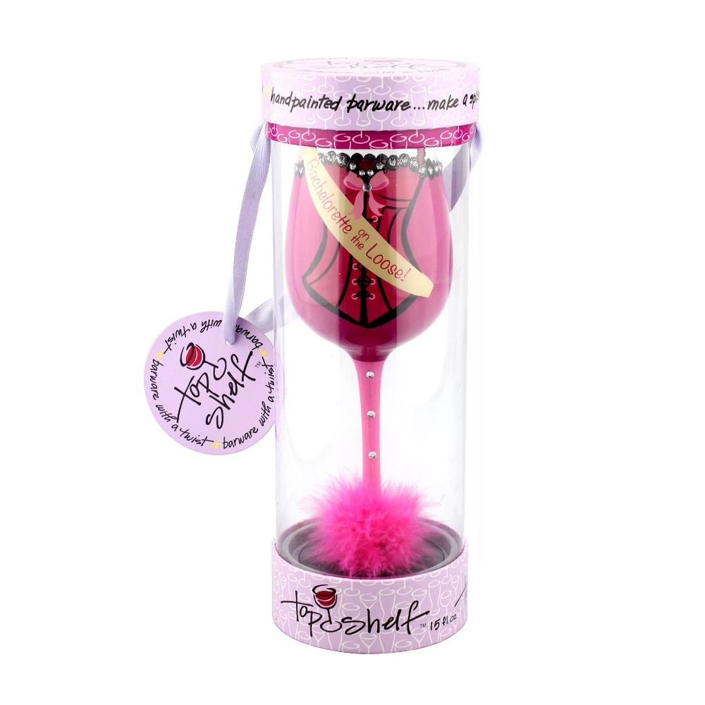 Girls Gone Bridal Wine Glass